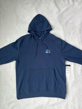 Reef Men's Dark Navy Pullover Hoodie
